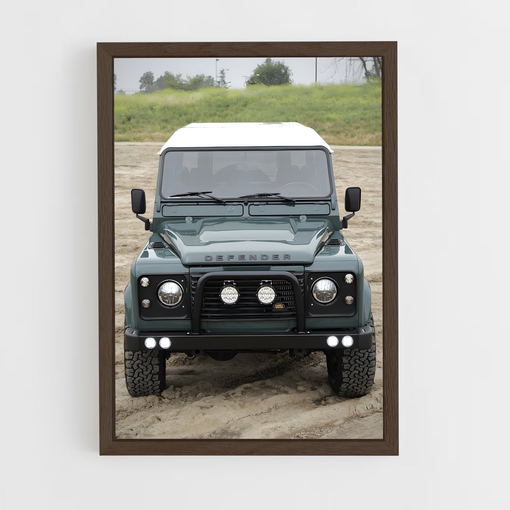 Poster Aventure Boueuse – affiche Land Rover (vue 5)